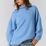 Free People Beaumont Tunic-Powder Blue