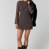 Jolie Printed Mini Dress