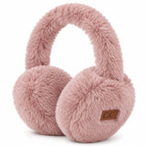 Faux Fur Ear muffs-pink