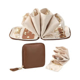Leather Jewelry Organizer - Coffee