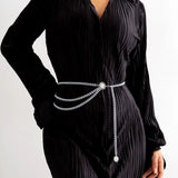 Waist Chain Belt - Silver