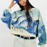 Gaia Sweatshirt - Ski Combo
