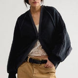 Cabin Hero Cardi- Ebony