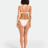 Coco Low Tide 90s V Bottom Skimpy - White