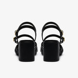 Ezoria Strap Heel - Black