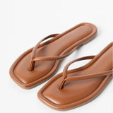 Priscilla Flip Flops - Tan