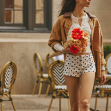 Lemon  Denim Jacket- Meerkat