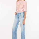Pants Low Rise Loose Straight Jeans - Light