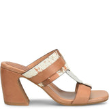 Bryan Heeled Sandal - Calf Hair Combo