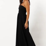 Kayt Strapless Dress - Black