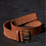 Double Cross Belt - Cognac