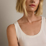 Featherweight Rib Tank - Ivory