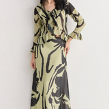 Pedrera Orchid Top - Green