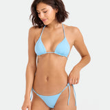 Simply Seamless Triangle Top - Blue