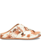 Tutsi Cross-Band Sandal - Calf Hair