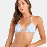 Tribal Stone Triangle Swim Top
