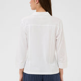 Anise Button-down Blouse - Ivory