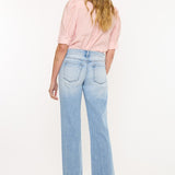 Pants Low Rise Loose Straight Jeans - Light