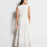 Sapore Di Sale Gino Sleeveless Dress - Ivory