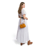 Doctor Mini Crossbody Chestnut