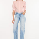 Pants Low Rise Loose Straight Jeans - Light