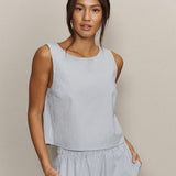 Saltair Tank - Washed Navy