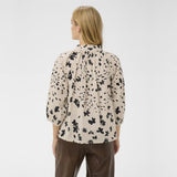 Aletta Blouse - Black Floral