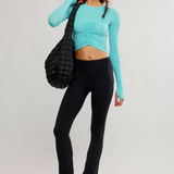Tempo Ruched Long Sleeve -  Glow Wave