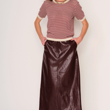 Elsie Skirt - Burgundy
