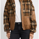 Lucien Jacket - Toffee Plaid