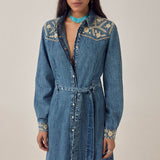 Arizona Amelia Dress - Blue Haze