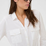 Anise Button-down Blouse - Ivory