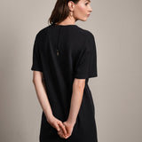 Dreamglow Day Dress- Washed Black