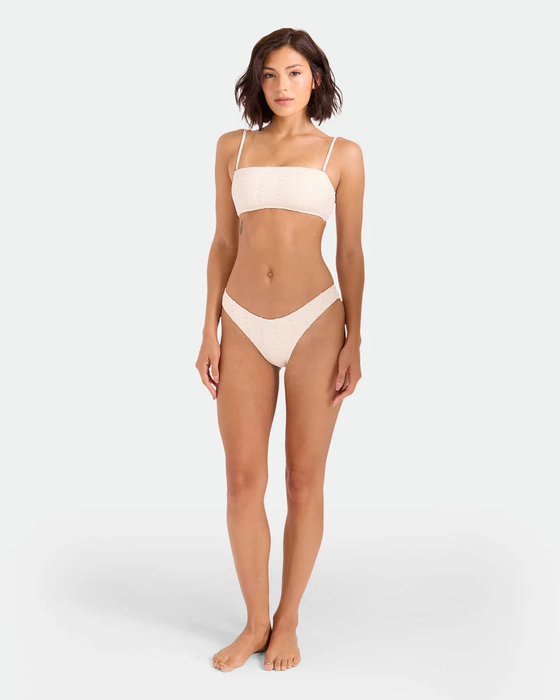 Coco Low Tide Bandeau Bra - White