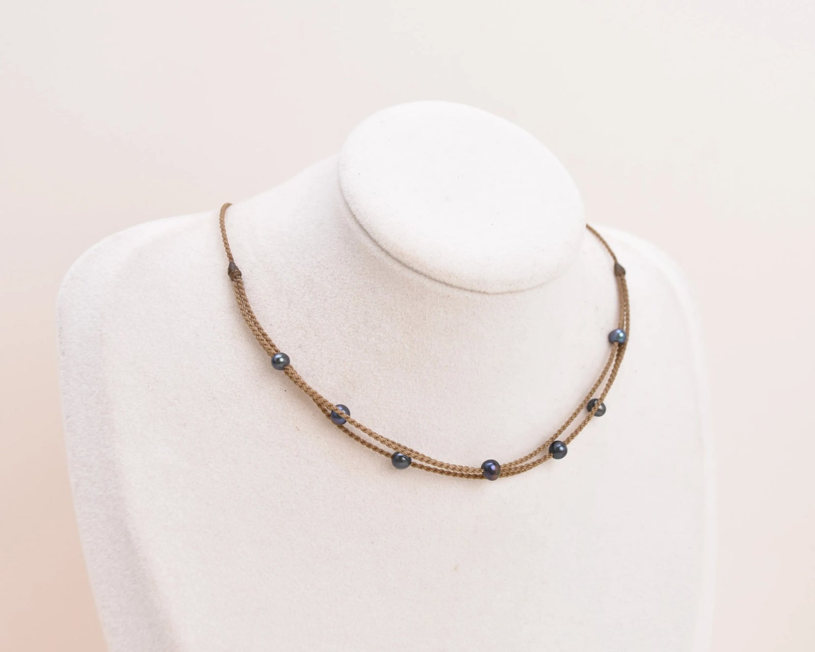 Pearl Riptide Duet Necklace & Hatband