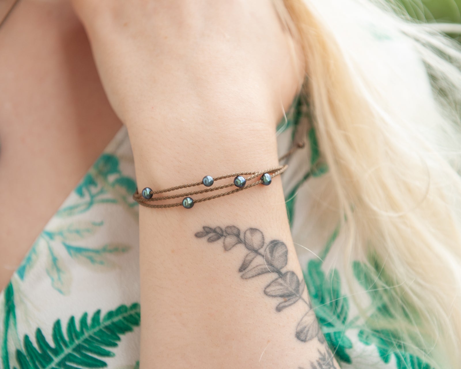 Riptide Pearl Rope Bracelet