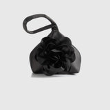 Satin Rose Petal Evening Bag