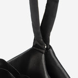 Satin Rose Petal Evening Bag