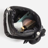 Satin Rose Petal Evening Bag