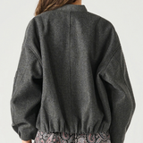 Oversized Bomber Jacket