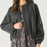 Oversized Bomber Jacket