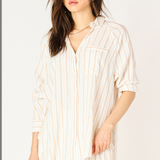 Oversize LS Button Up