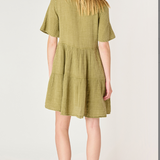 Flowy Tiered Mini Dress