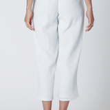 Drawstring Textured Pant