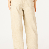 High Rise Strait Leg Ankle Jean