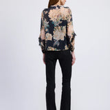 Peregrine Top - Black Apricot