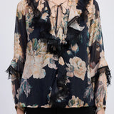 Peregrine Top - Black Apricot