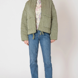 Quilted Jacket - Olive