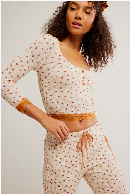 Stolen Dance Sleep Set - Cream Combo