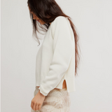 Spring Street Pullover -  Optic White